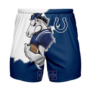 15% OFF Best Men’s Indianapolis Colts Shorts Mascot For Sale