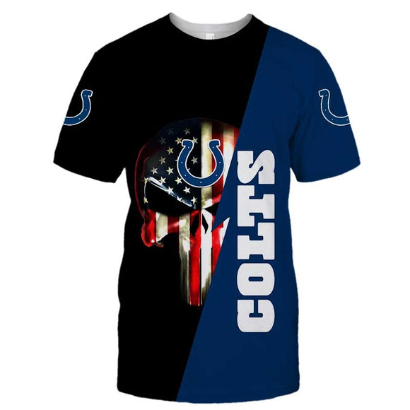 15% OFF Men’s Indianapolis Colts T Shirt Flag USA