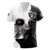 20% OFF Iron Maiden Fuck Las Vegas Raiders Polo Shirt Cheap For Sale