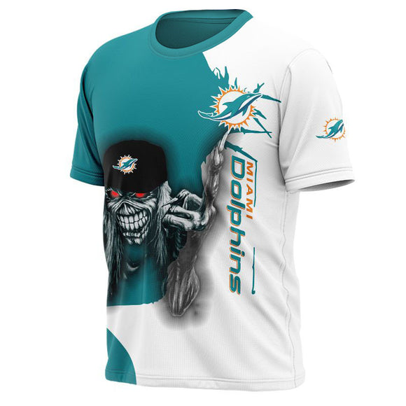 15% OFF Best Iron Maiden Miami Dolphins T shirts
