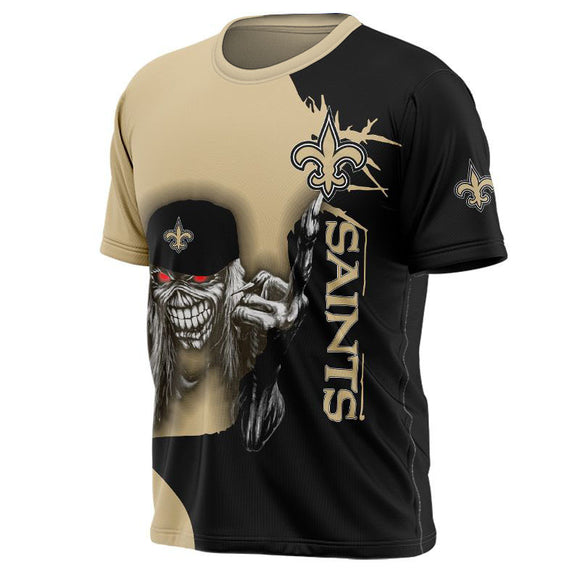15% OFF Best Iron Maiden New Orleans Saints T shirts