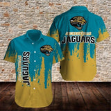 15% OFF Men’s Jacksonville Jaguars Button Down Shirt Graffiti On Sale