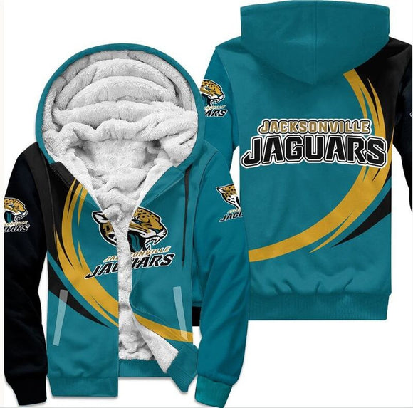 20% OFF Vintage Jacksonville Jaguars Fleece Jacket - Limited Time Offer