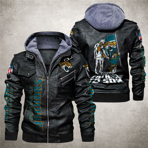 30 % OFF Men’s Jacksonville Jaguars Leather Jacket - Hurry Up Limited Time