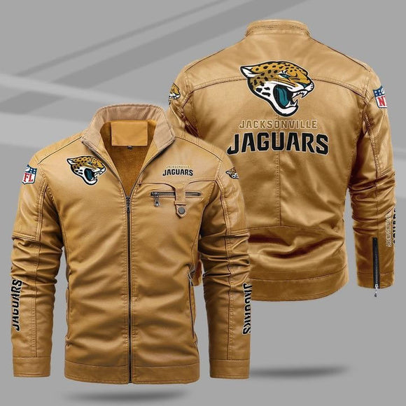 20% OFF Best Men's Jacksonville Jaguars Leather Jackets Motorcycle Cheap