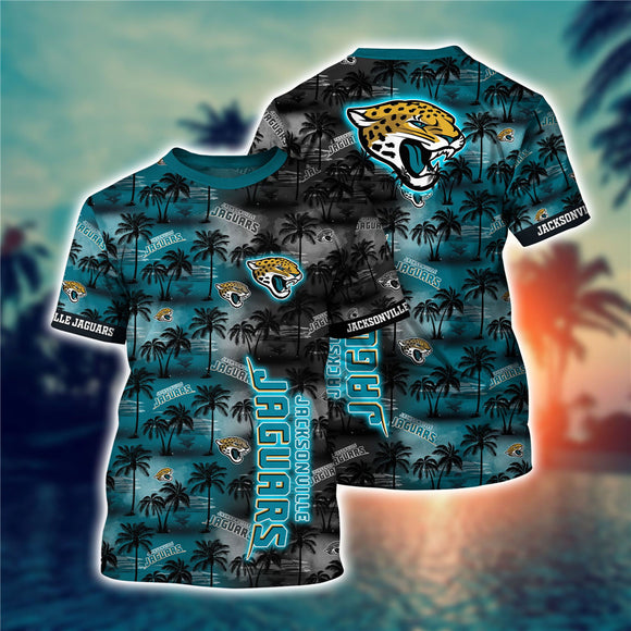 15% OFF Men’s Jacksonville Jaguars T-shirt Coconut Tree