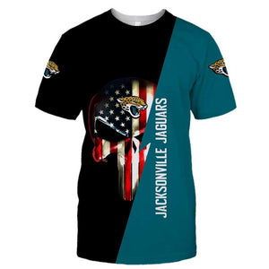 15% OFF Men’s Jacksonville Jaguars T Shirt Flag USA