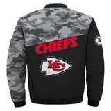 17% OFF Men's Kansas City Chiefs Military Jacket - Limited Time Offer