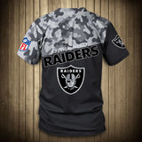 15% OFF Men’s Las Vegas Raiders Camo T-shirt - Plus Size Available