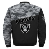 17% OFF Men's Las Vegas Raiders Military Jacket - Limited Time Offer