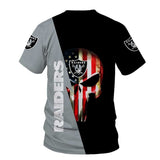 15% OFF Men’s Las Vegas Raiders T Shirt Flag USA