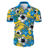 15% OFF Men's Los Angeles Chargers Hawaiian Shirt On Sale