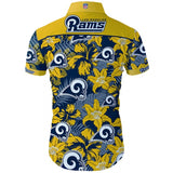 15% OFF Men's Los Angeles Rams Hawaiian Shirt On Sale