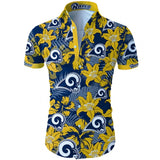 15% OFF Men's Los Angeles Rams Hawaiian Shirt On Sale