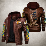 30 % OFF Men’s Los Angeles Rams Leather Jacket - Hurry Up Limited Time