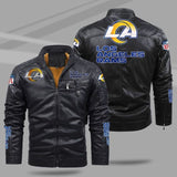 20% OFF Best Men's Los Angeles Rams Leather Jackets Motorcycle Cheap