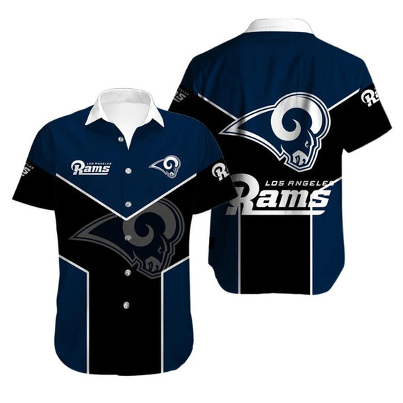 15% SALE OFF Best Men’s Los Angeles Rams Shirt Black & Blue