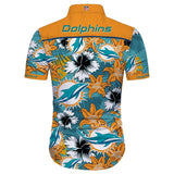 15% OFF Men's Miami Dolphins Hawaiian Shirt On Sale