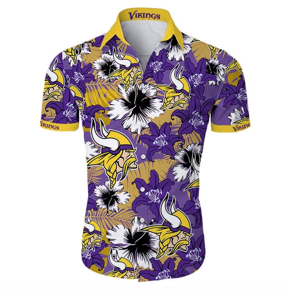 15% OFF Men's Minnesota Vikings Hawaiian Shirt On Sale