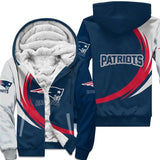 20% OFF Vintage New England Patriots Fleece Jacket - Limited Time Offer