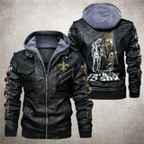 30 % OFF Men’s New Orleans Saints Leather Jacket - Hurry Up Limited Time