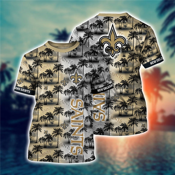 15% OFF Men’s New Orleans Saints T-shirt Coconut Tree