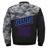 17% OFF Men's New York Giants Military Jacket - Limited Time Offer