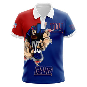 20% OFF Men’s New York Giants Polo Shirt Mascot On Sale