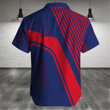 15% OFF Men's New York Giants Shirt Stripes Short Sleeve