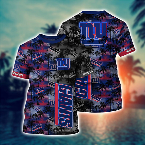 15% OFF Men’s New York Giants T-shirt Coconut Tree
