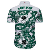 15% OFF Men's New York Jets Hawaiian Shirt On Sale