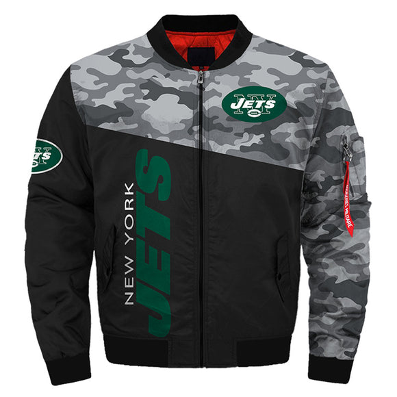 17% OFF Men's New York Jets Military Jacket - Limited Time Offer