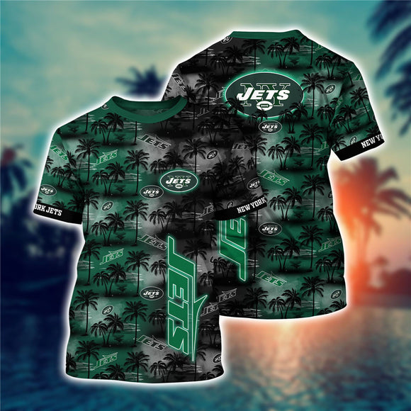 15% OFF Men’s New York Jets T-shirt Coconut Tree