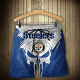 15% SALE OFF Men’s Pittsburgh Steelers Skull Shorts For Sale