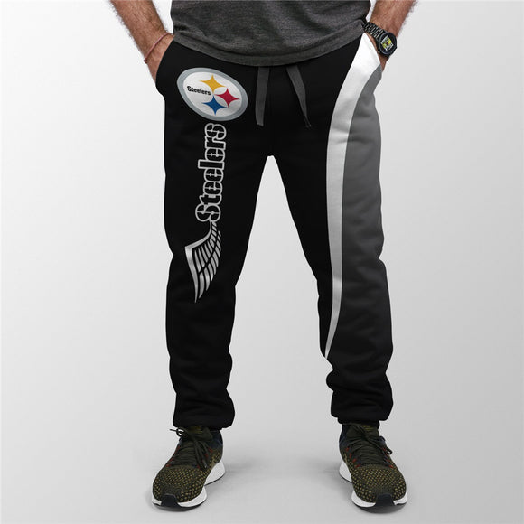 18% OFF Men’s Pittsburgh Steelers Sweatpants Wings For Sale