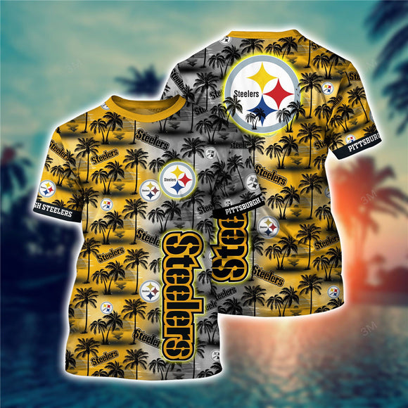 15% OFF Men’s Pittsburgh Steelers T-shirt Coconut Tree