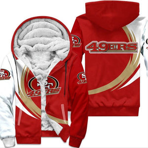 20% OFF Vintage San Francisco 49ers Fleece Jacket - Limited Time Offer