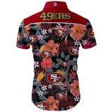 15% OFF Men's San Francisco 49ers Hawaiian Shirt On Sale