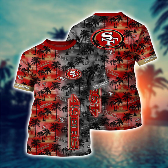 15% OFF Men’s San Francisco 49ers T-shirt Coconut Tree