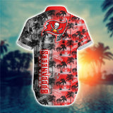 15% OFF Men's Tampa Bay Buccaneers Hawaiian Shirt Palm Tree For Sale