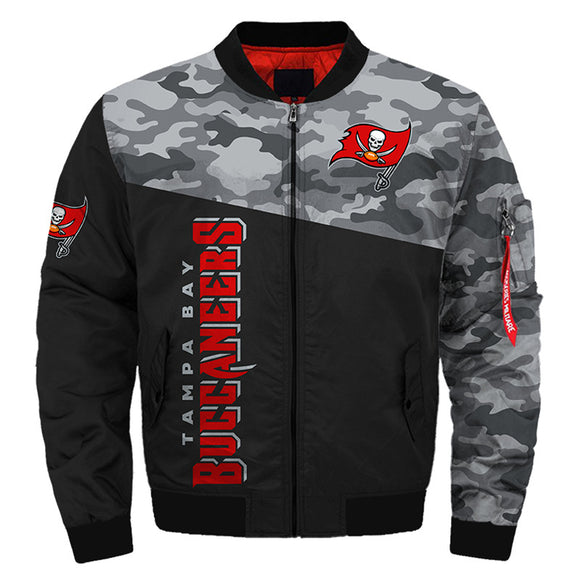 17% OFF Men's Tampa Bay Buccaneers Military Jacket - Limited Time Offer