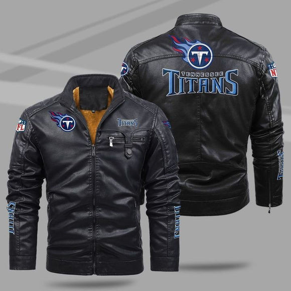 20% OFF Best Men's Tennessee Titans Leather Jackets Motorcycle Cheap