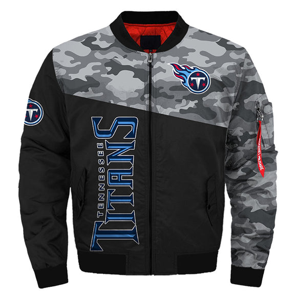 17% OFF Men's Tennessee Titans Military Jacket - Limited Time Offer