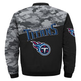 17% OFF Men's Tennessee Titans Military Jacket - Limited Time Offer