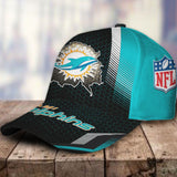 Lowest Price Best Unisex Miami Dolphins Adjustable Hat