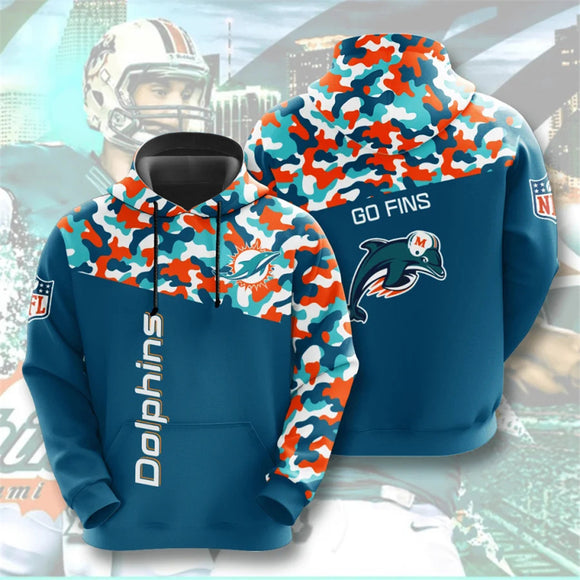 20% OFF Miami Dolphins Army Hoodie 3D- Limited Time Sale