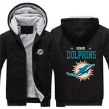 17% OFF Best Miami Dolphins Fleece Jacket, Cowboys Winter Coats