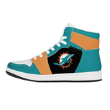 Up To 25% OFF Best Miami Dolphins High Top Sneakers