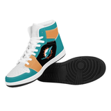 Up To 25% OFF Best Miami Dolphins High Top Sneakers