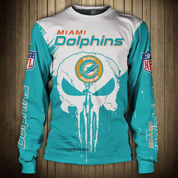 20% OFF Men’s Miami Dolphins Sweatshirt Punisher On Sale